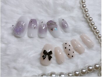 ネイル ボンボニエール 京阪シティモール天満橋店(Nail bonbonniere)/ワンホンネイル