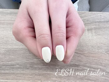 エルシ(ELSH)/ワンカラー+ストーン