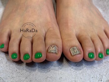 ハラダ(HaRaDa)/【フット】 親指アートAコース