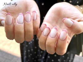 ミラーフレンチ×フレンチ×秋冬