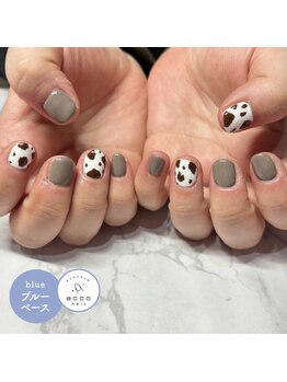 エッコネイル 長野駅東口前店(ecco nail)/アニマル柄ネイル