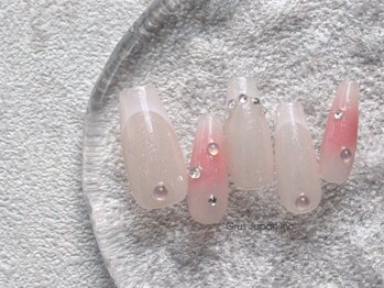 グルス(GRUS)の写真/【一緒に美爪に戻しましょう♪】削って薄くなった爪がお悩みの方は、爪を削らないパラジェルがおすすめ◎