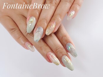 フォンテーヌブロー 野々市店(Fontaine Brow)の写真/【Hand/Footフリーデザイン】当店人気！パーツ代込みアートし放題メニュー☆お気に入りデザインができる♪