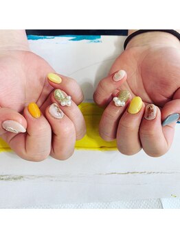 ジスト 豊中店(JIST)/パールビジューイエロー