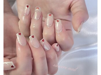 シンシアネイル(Sincere Nail)/ミラーフレンチ