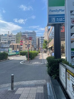 イボルヴ 横浜(Evolve)/サロンへの道のり