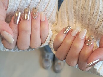ネイルムード(Nail mood)/ミラーネイル