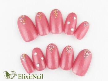 エリクサーネイル 池袋(Elixir Nail)/定額a シンプル/クーポン使用