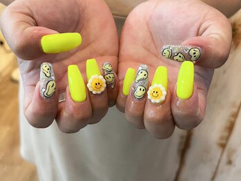 テラス(TERRACE)/キャラクターネイル