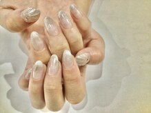 フリースタイル(Free Style)/☆マグネット&人魚の鱗ネイル☆