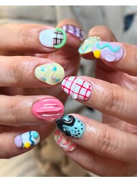 カラフルネイル
