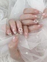 ちゅるんチークネイル☆