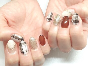 チェックネイル