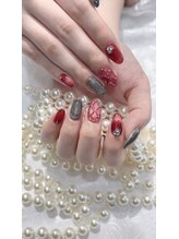 エムデコビューティ(M-DecoBeauty)/キルティングネイル