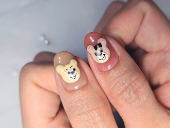ネイルバイピヌ(nail by pinu)/持ち込みデザイン