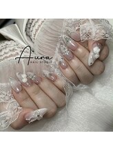 オーラネイル(Aura Nail)/愛されホワイトネイル