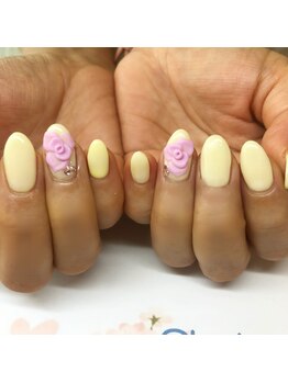 トータルサロン 白べぇーっ プラス/ぷっくりフラワー