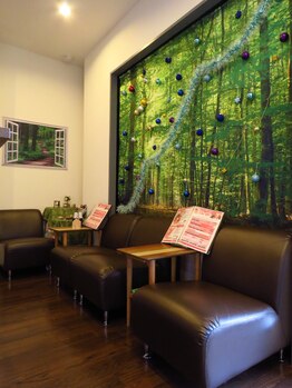 もみかる 岐阜長良店/サロン受付・待合