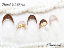 プラスネイル 銀座中央通り店(PLUS NAIL)/【2107】定額6,589円パール