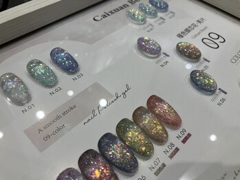 キューセブンネイルラウンジ 与野店(Q7 Nail Lounge)/フラッシュネイルカラー¥4,800