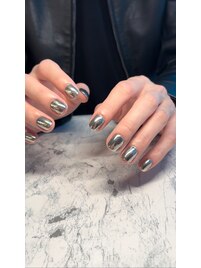 メンズネイル/パラジェル/ミラー