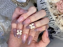 レアネイル 渋谷店(Le’a nail)/フラッシュワンカラー