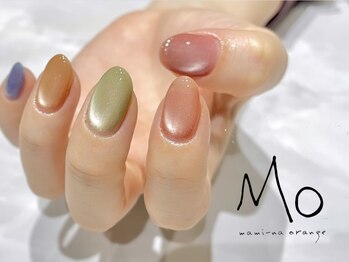 マミーナオレンジ 本八幡店/春ネイル　マグネットネイル