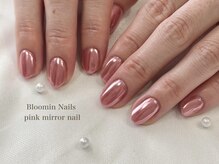 ブルーミンネイルズ(Bloomin Nails)/ピンクミラーネイル