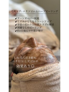 ピュール 鯖江店(PUR)/ハーブピーリング/ピーリング