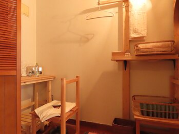 MORINO-NE[ハーブサウナ/ドライヘッドスパ/リフレクソロジー/もみほぐし]/ハーブ蒸し