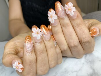 ジュエ(Jouer)/フラワーネイル【お任せ】西川口
