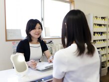 トライアングルの雰囲気（丁寧にカウンセリングします。）