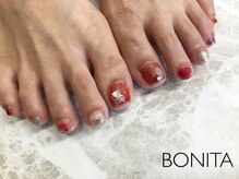 アイラッシュアンドネイル ボニータ(BONITA)の雰囲気（ニュアンスネイル　フット）