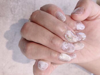 ネイルサロンファストネイルプラス 新宿店(FAST NAIL PLUS)/夏ネイル2021【マーブル】