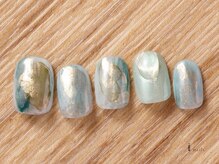 アイネイルズ 吉祥寺店(I nails)/ニュアンス水彩ネイル[吉祥寺]