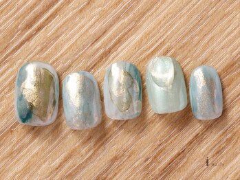 アイネイルズ 吉祥寺店(I nails)/ニュアンス水彩ネイル[吉祥寺]