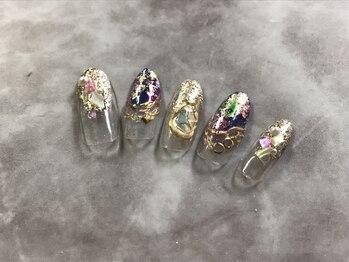 ネイルサロン ネイルクク 桑名駅前店(Nail KUKU)/8月キャンペーンデザイン