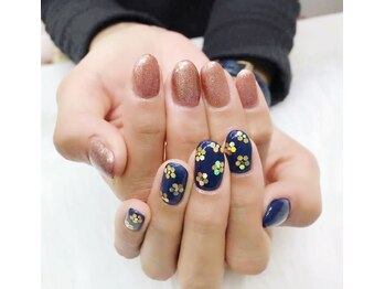 フローラ/お正月ネイル