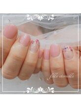 フィユ エテルネル(fille eternelle)/ドライフラワーネイル