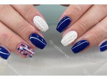 ココナッツネイル/ツイードネイル