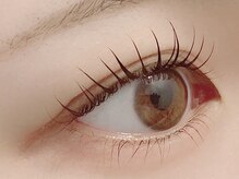 高濃度トリートメントを使用し、目元を美しく仕上げます。