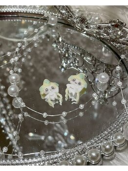 ベティネイル アイラッシュ(Betty Nail)/ジラーチ3Dパーツ スカルプ