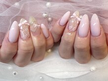 モカ 京橋(moca)/【Ayano】レースネイル