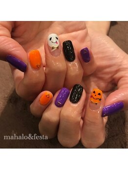 ハロウィンネイル☆