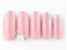 ネイルサロン ブランアンジュ(Blanc Ange)/美爪カラー×細フレンチネイル