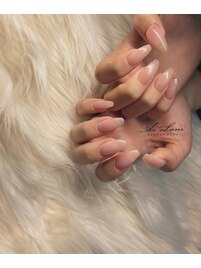 シンプル大人ネイル