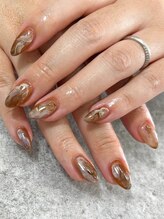 テラス(TERRACE)/カフェオレネイル