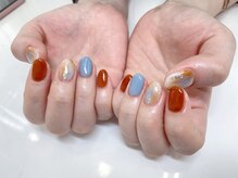 モルフォネイル(Morpho nail)/#新宿西口#ニュアンスネイル