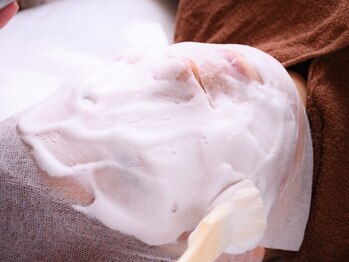 美肌屋よもぎ庵の写真/【すっぴん力を高める】透明感のある素肌で差を！当店自慢のハーブピーリング/毛穴洗浄でもっちり美肌に☆