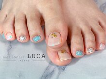 ネイルアトリエルカ(nail atelier LUCA)/M-830 シェラックオーロラネイル